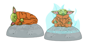 Star Wars Baby Yoda Seeing Stone Curseur