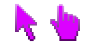 Fuchsia Pixel Cursor