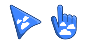 Курсор Blue Clouds