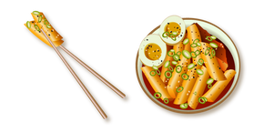 Tteokbokki cursor