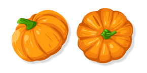 Orange Pumpkin Cursor