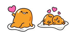 Gudetama Love cursor