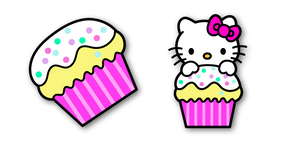 Hello Kitty and Cupcake cursor