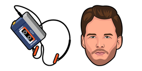 Star-Lord Peter Quill Walkman cursor
