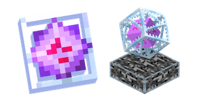 Minecraft End Crystal Curseur