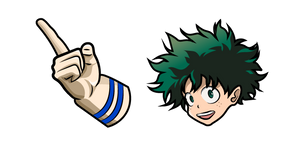 My Hero Academia Izuku Midoriya cursor