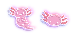 Neon Axolotl Cursor