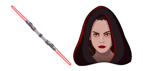 Курсор Star Wars Dark Rey and Red Lightsaber