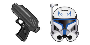 Курсор Star Wars CT-7567 Captain Rex DC-17 Hand Blaster
