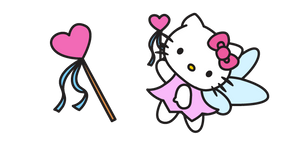 Hello Kitty and Magic Wand cursor